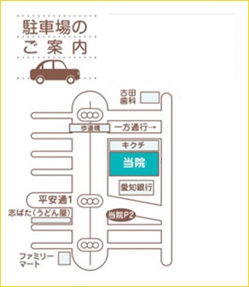 駐車場のご案内
